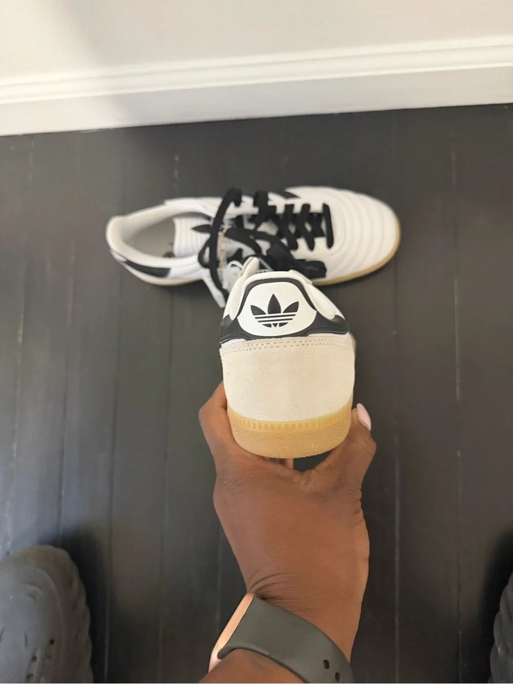 Adidas Samba White Black Gum